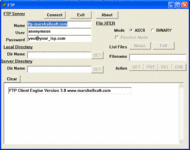 FTP Client Engine for Xbase++ screenshot